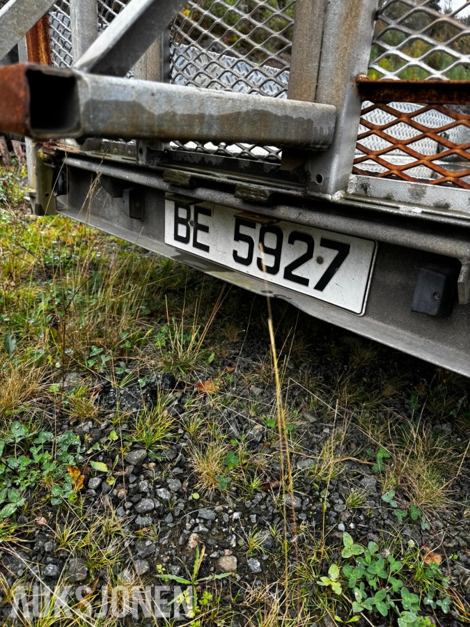 2003 Indespension Challenger maskinhenger – 2 600 kg totalvekt rep objekt