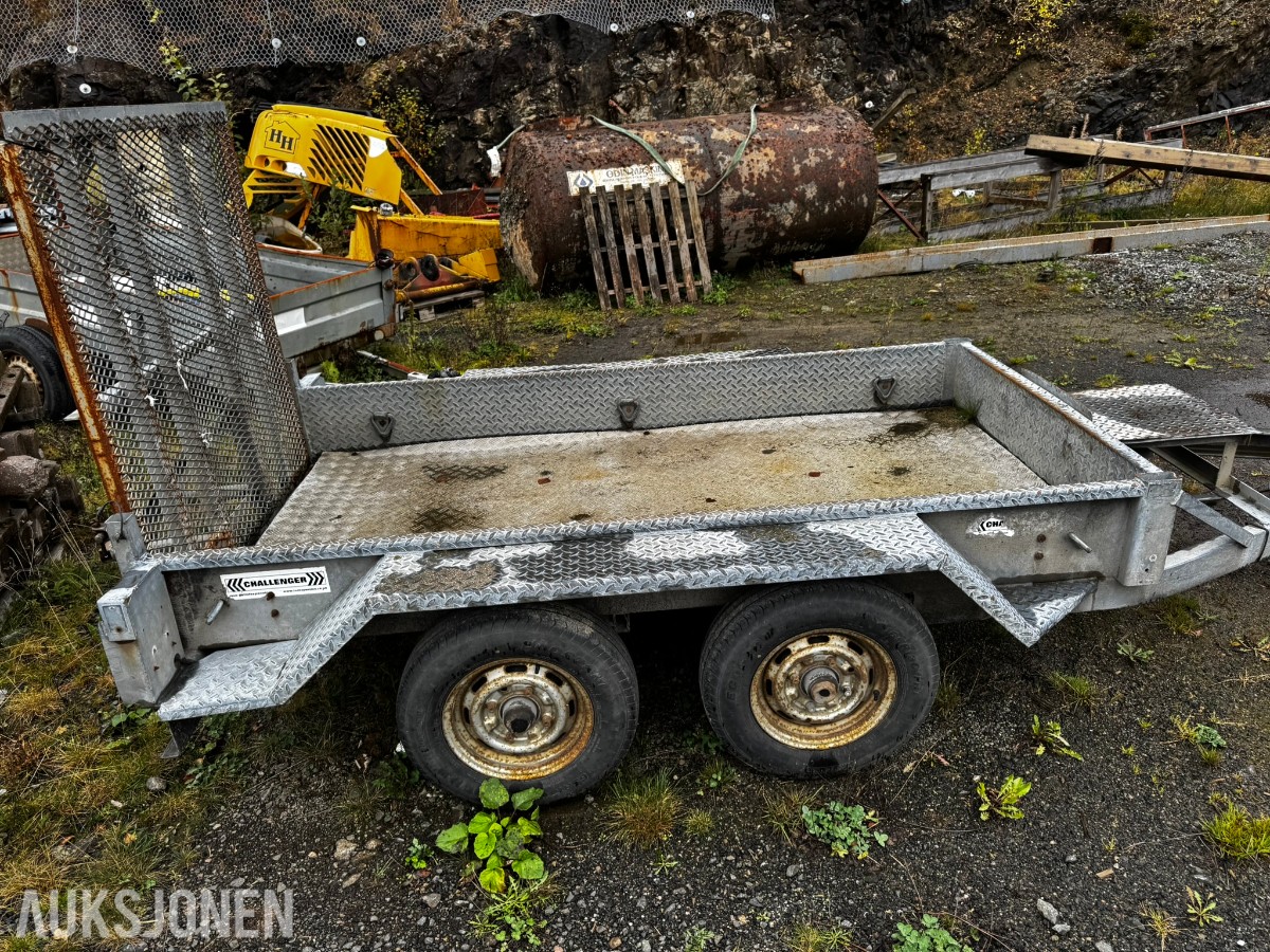 2003 Indespension Challenger maskinhenger – 2 600 kg totalvekt rep objekt