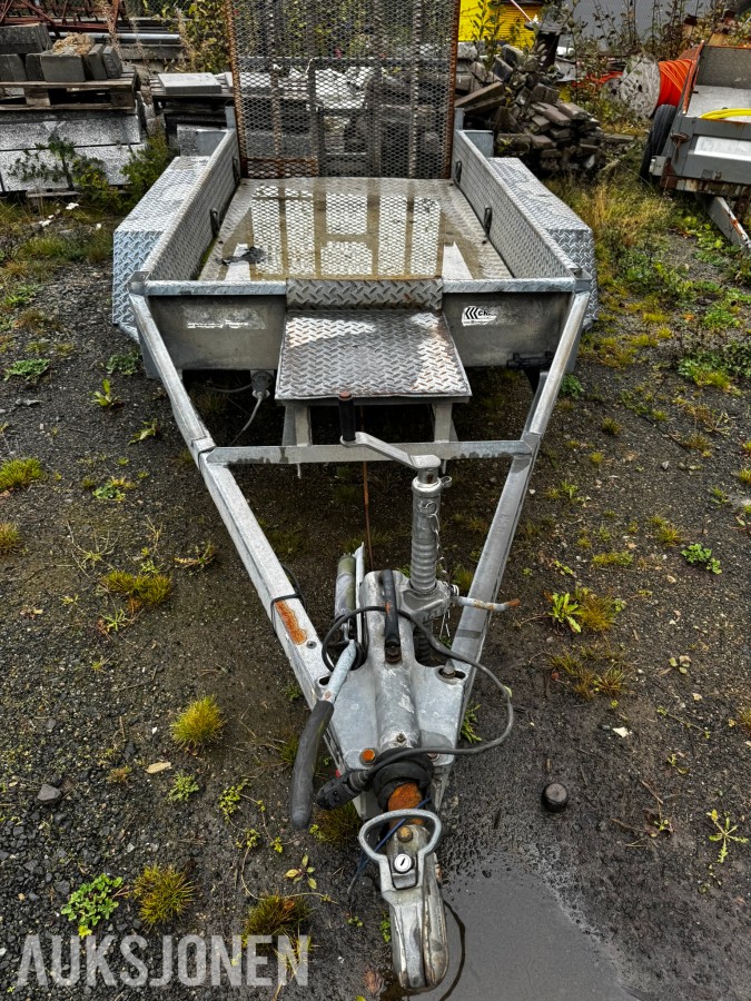 2003 Indespension Challenger maskinhenger – 2 600 kg totalvekt rep objekt