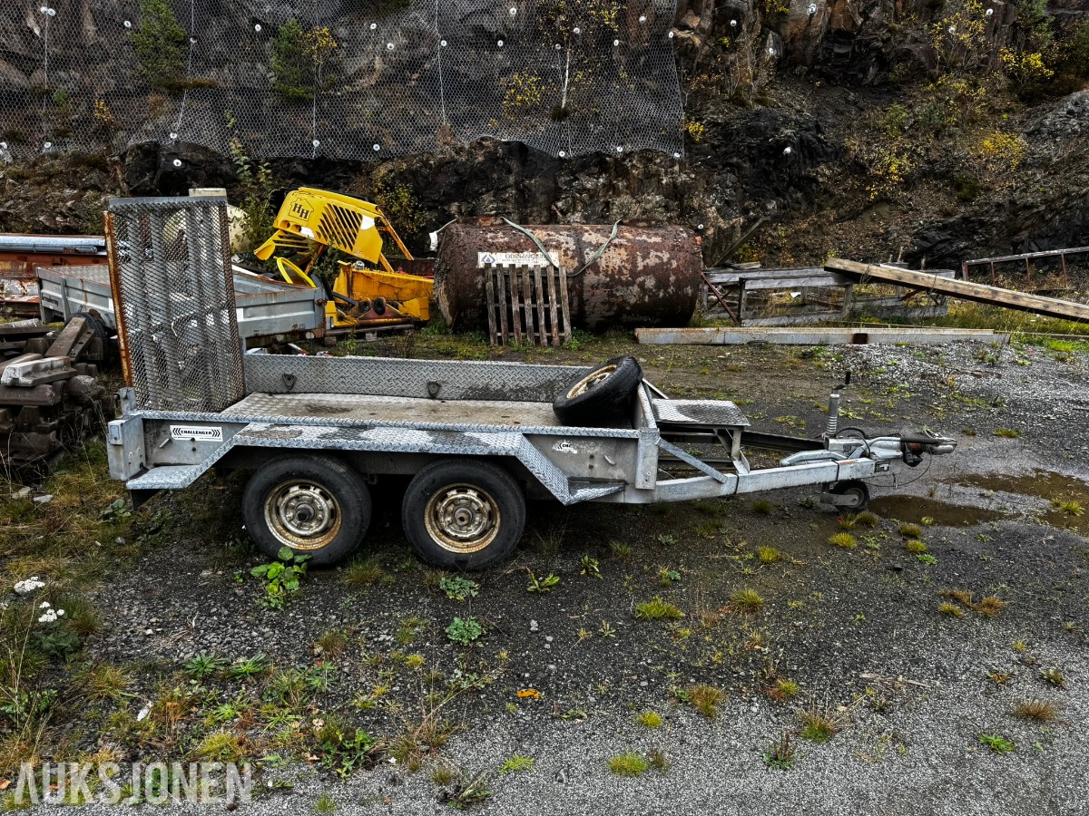2003 Indespension Challenger maskinhenger – 2 600 kg totalvekt rep objekt