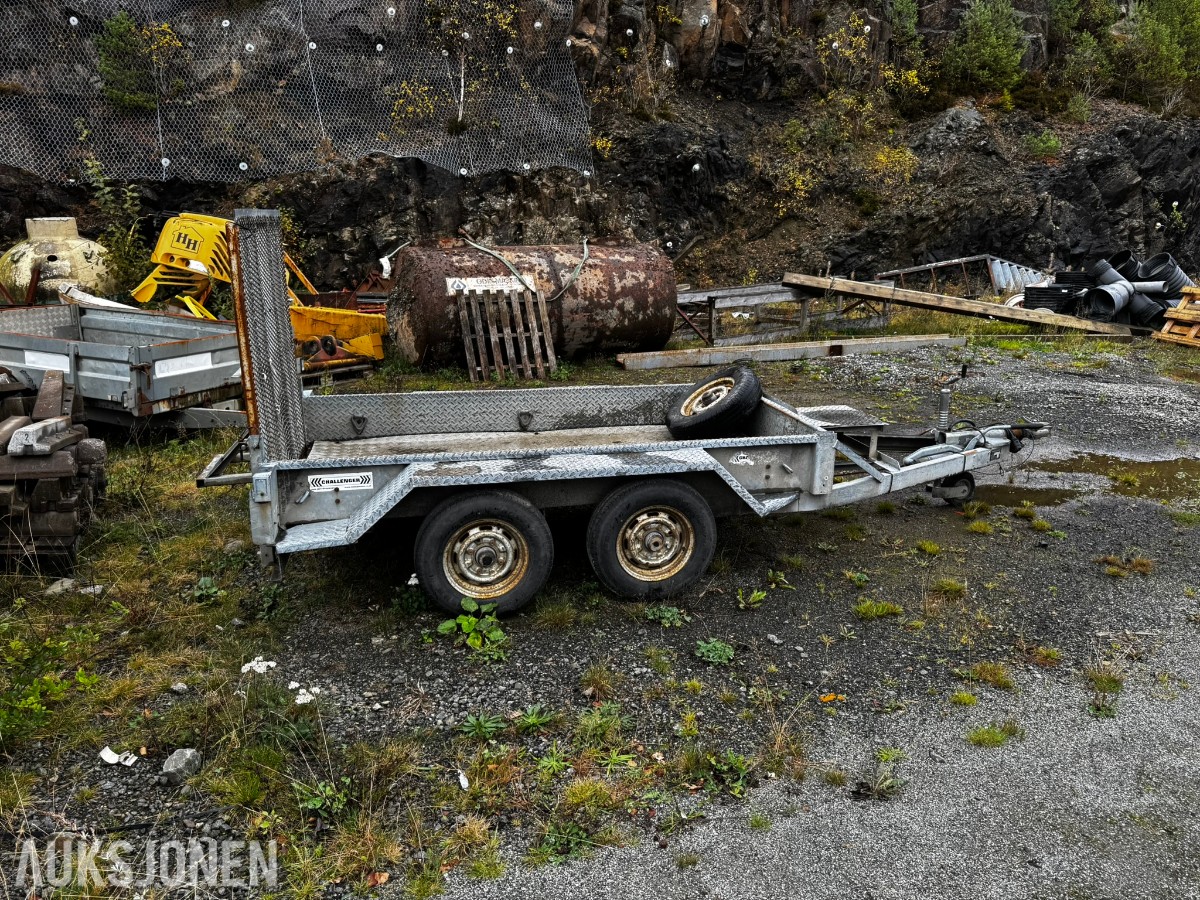 2003 Indespension Challenger maskinhenger – 2 600 kg totalvekt rep objekt