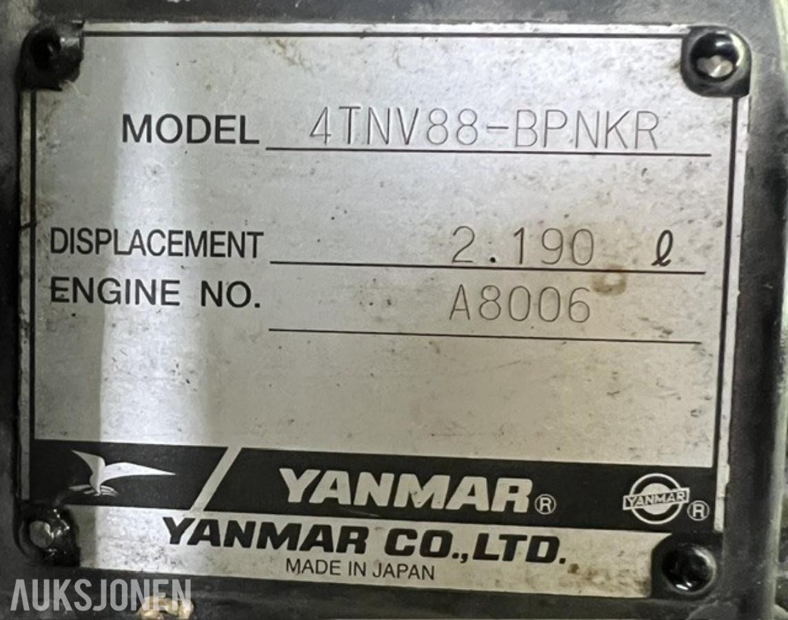 2009 Kramer Allrad 280 hjullaster, 2 444 timer, redskapspakke