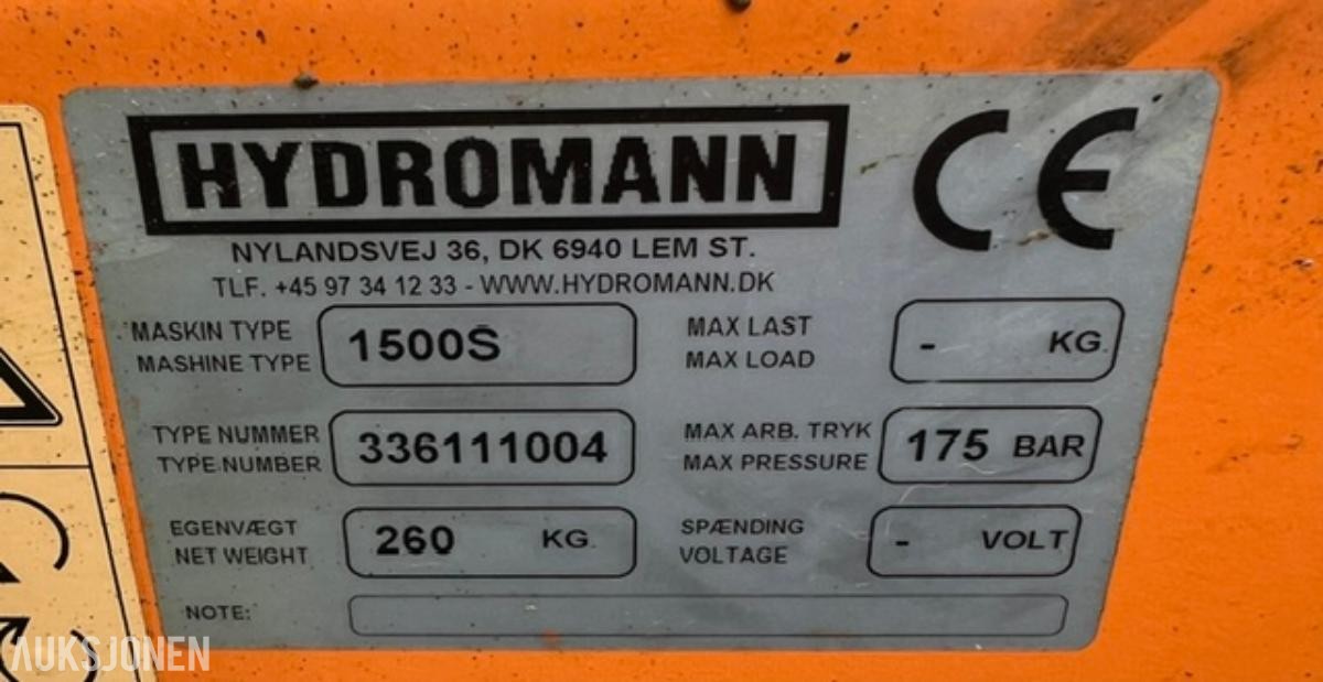 2009 Kramer Allrad 280 hjullaster, 2 444 timer, redskapspakke