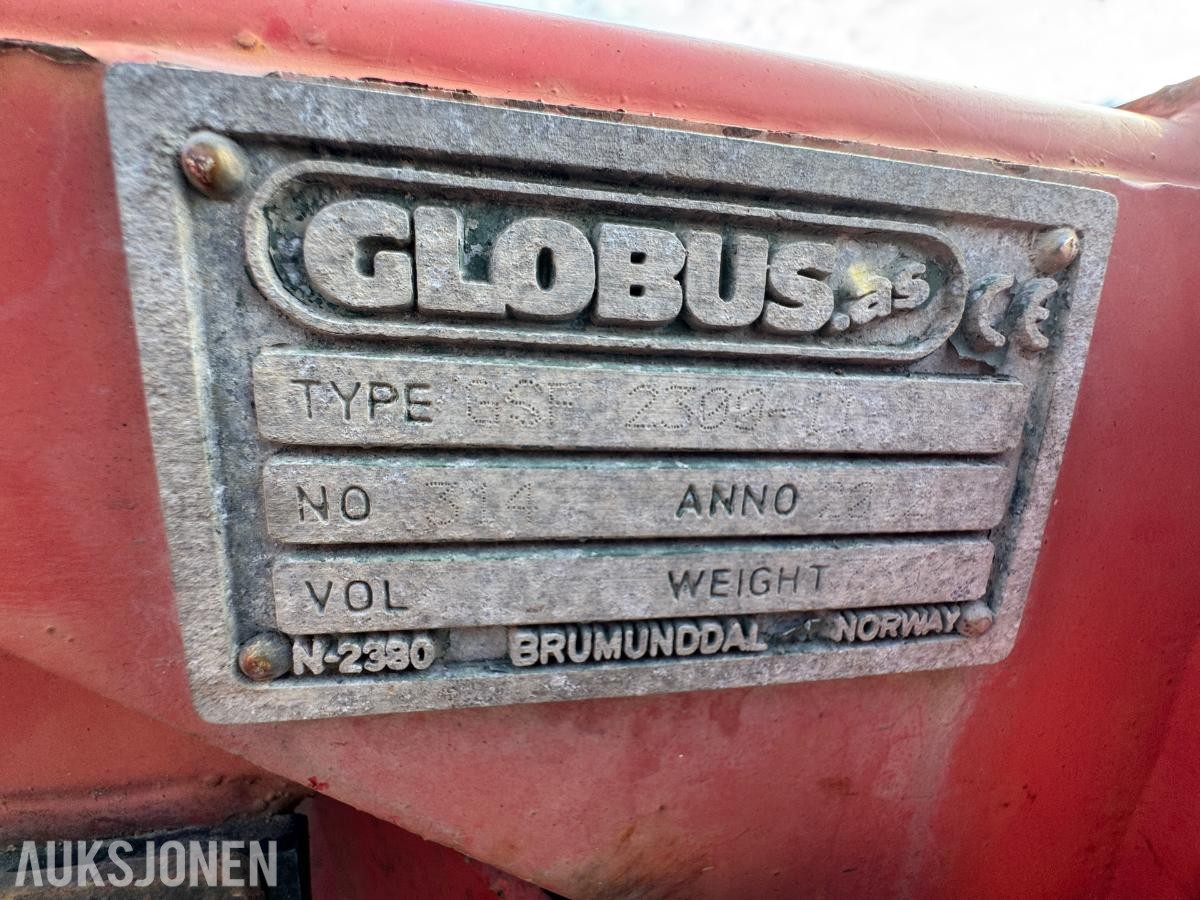 2012 Globus GSF 2300-11 snøfreser