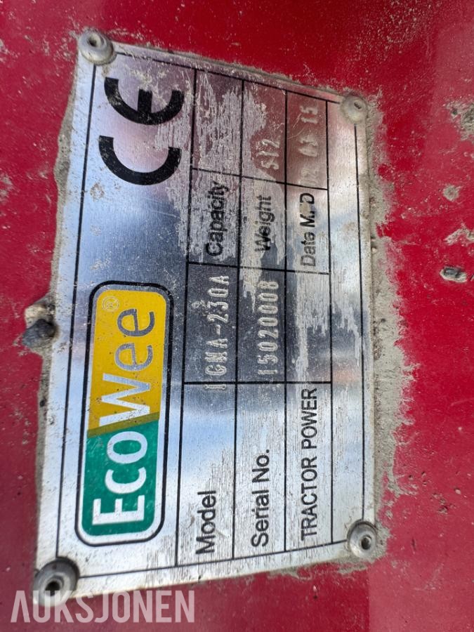 2015 EcoWee IGNA-230A jordfres