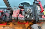 Verktøyparti med Milwaukee, Metabo, Makita, Hilti og Hammermax