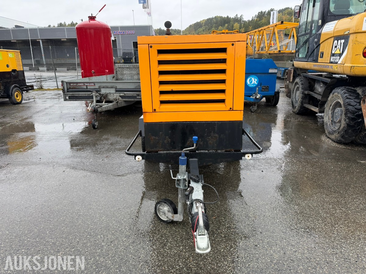 2021 40 kVA dieselaggregat på tilhenger