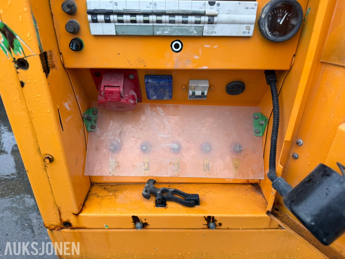 2021 40 kVA dieselaggregat på tilhenger