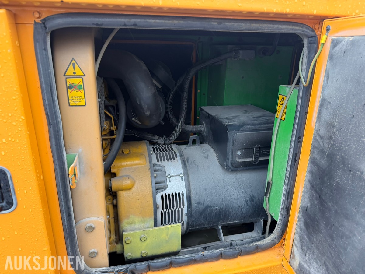 2021 40 kVA dieselaggregat på tilhenger