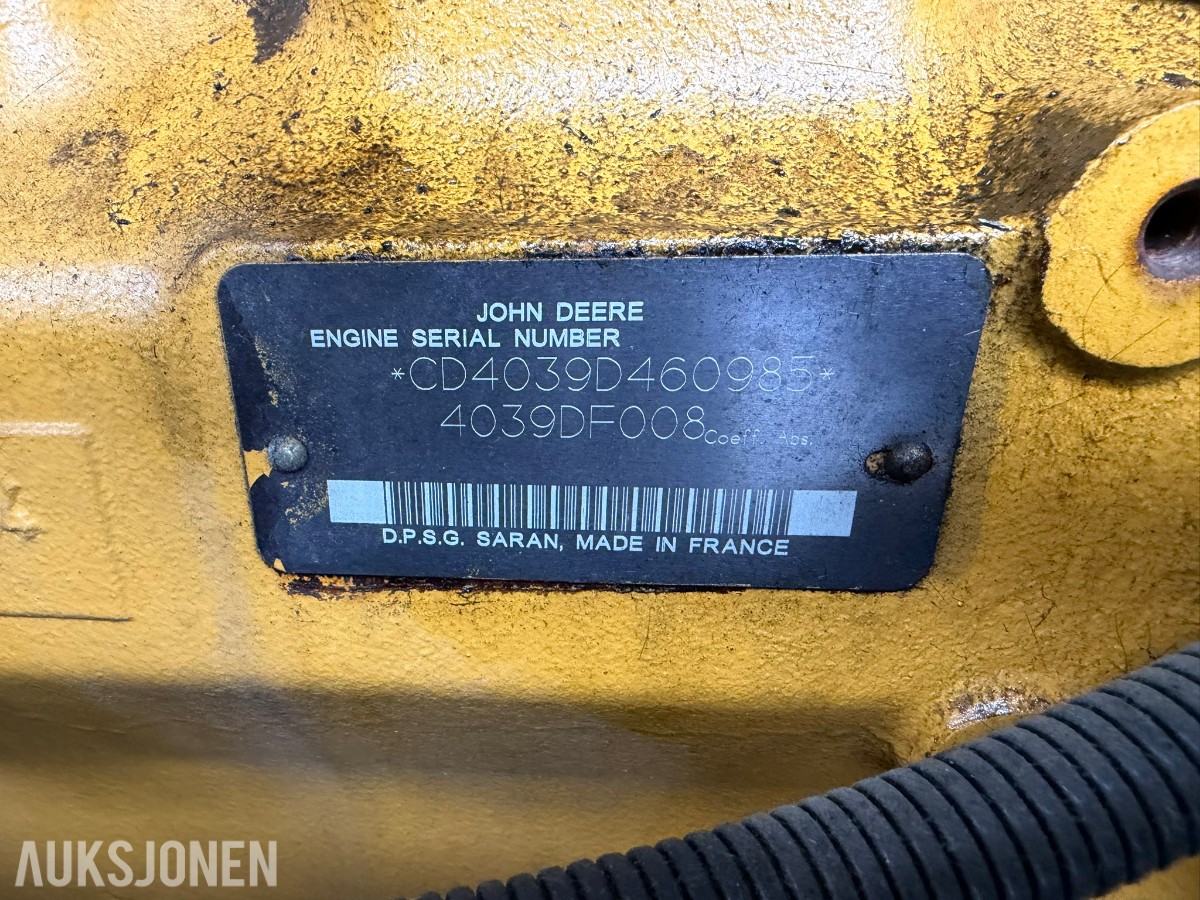 2021 40 kVA dieselaggregat på tilhenger