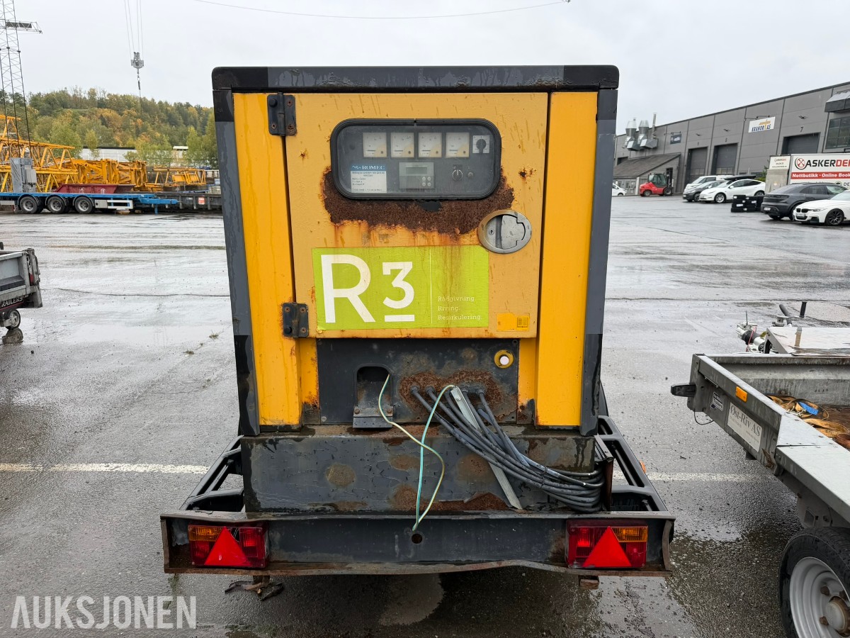 Atlas Copco QAS 60 Dieselaggregat på tilhenger