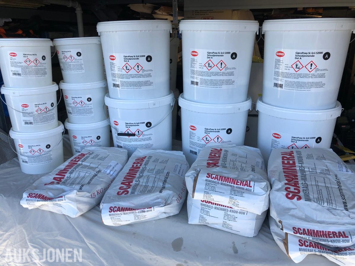 Epoxy 3-komponent 150 kg - Leveringsklar