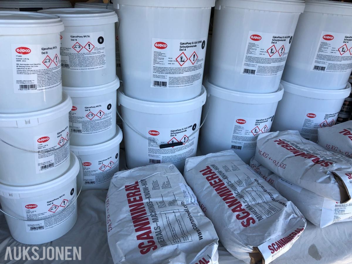 Epoxy 3-komponent 150 kg - Leveringsklar