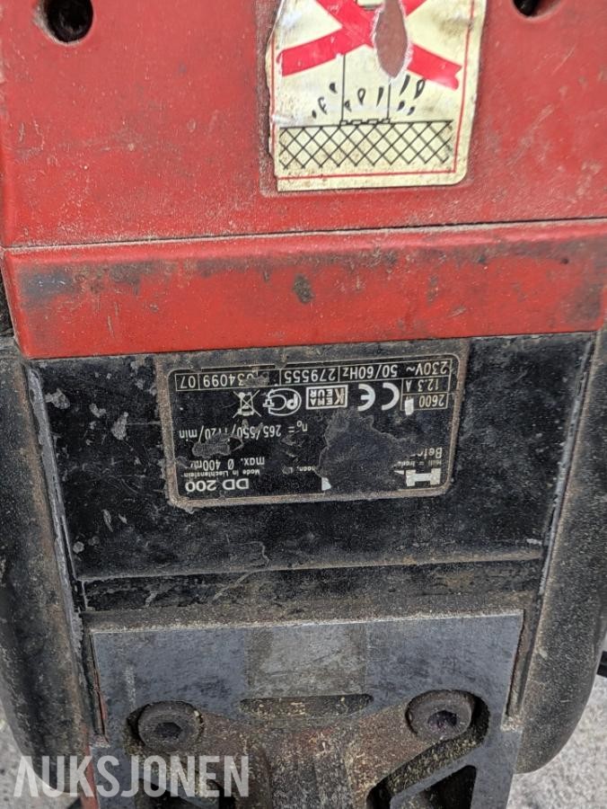 Hilti Kjernebor DD200 + 2x DD-HD 30 *Ingen minstepris*