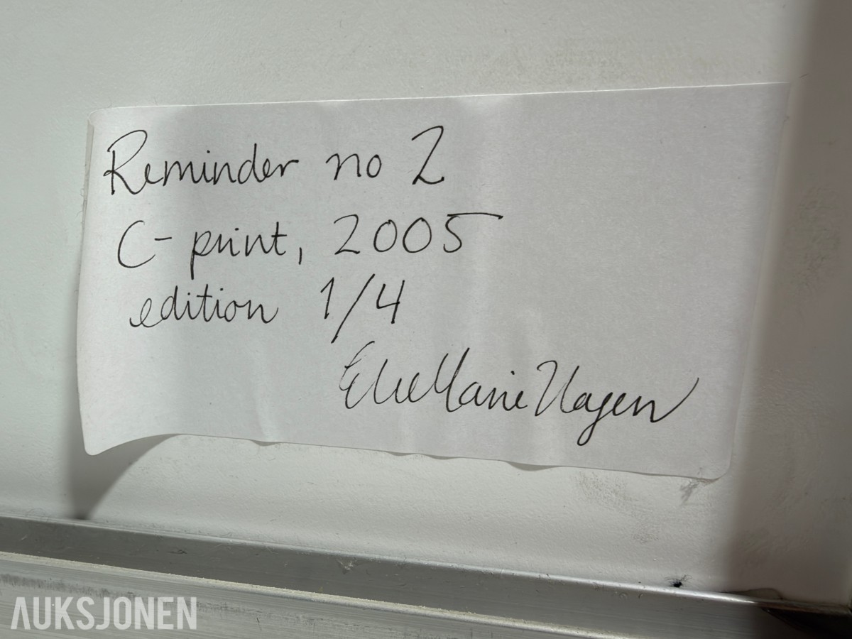 2005 Else Marie Hagen - «Reminder 1+2» 1/4 