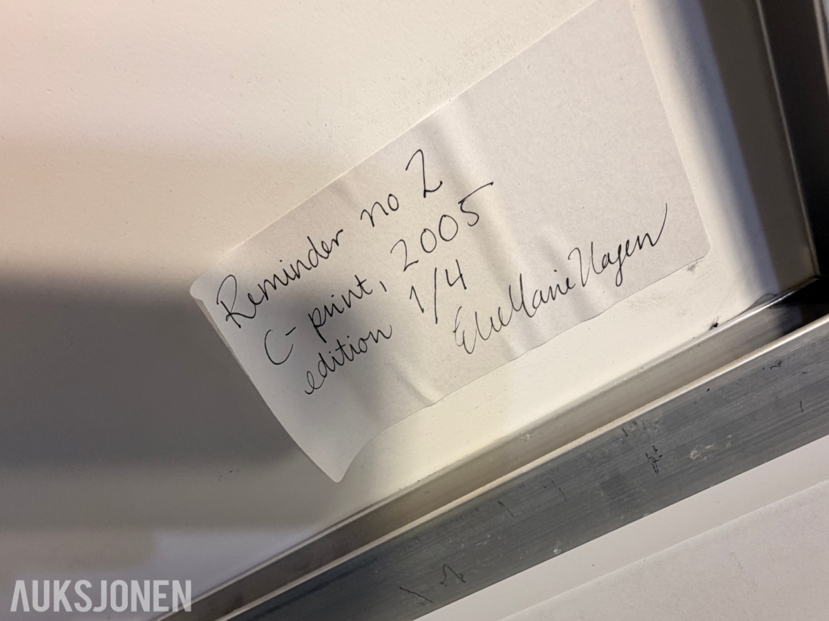 2005 Else Marie Hagen - «Reminder 1+2» 1/4 
