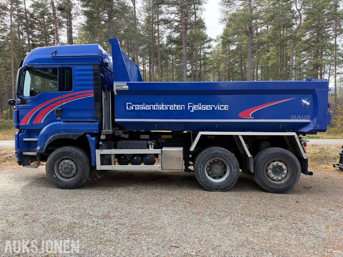 2016 MAN TGS 28.480 6x4-4 Tippbil - Brøyterigget