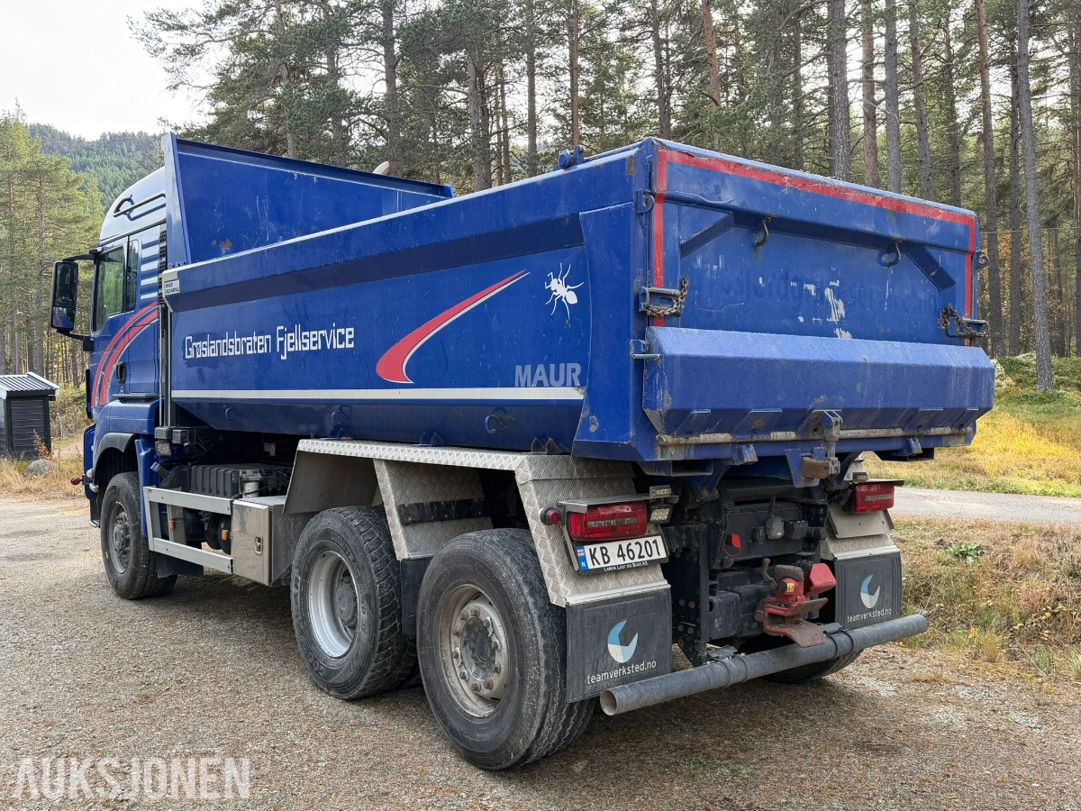 2016 MAN TGS 28.480 6x4-4 Tippbil - Brøyterigget