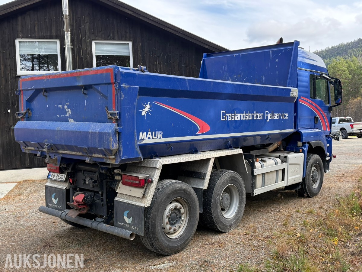 2016 MAN TGS 28.480 6x4-4 Tippbil - Brøyterigget