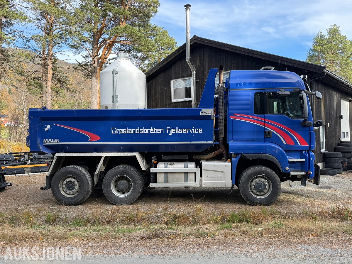 2016 MAN TGS 28.480 6x4-4 Tippbil - Brøyterigget
