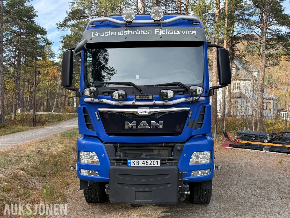 2016 MAN TGS 28.480 6x4-4 Tippbil - Brøyterigget