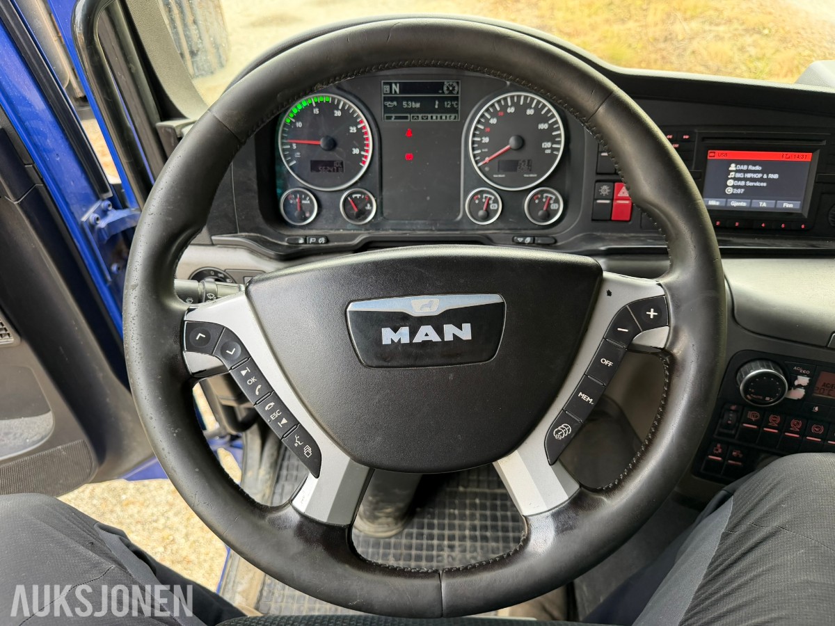 2016 MAN TGS 28.480 6x4-4 Tippbil - Brøyterigget