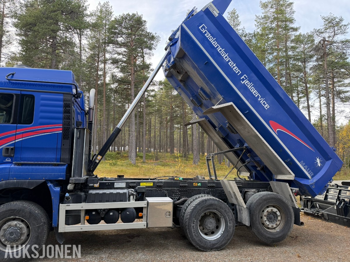 2016 MAN TGS 28.480 6x4-4 Tippbil - Brøyterigget
