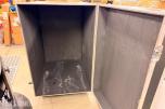 Konfettikanon med fjernkontroll, justerbart utskytningsrør og flightcase