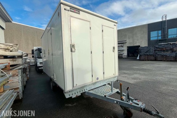 2021 Eeasy Wagon 420 - Mannskapsvogn - 6 pers M/ toalett - Separat verktøyrom