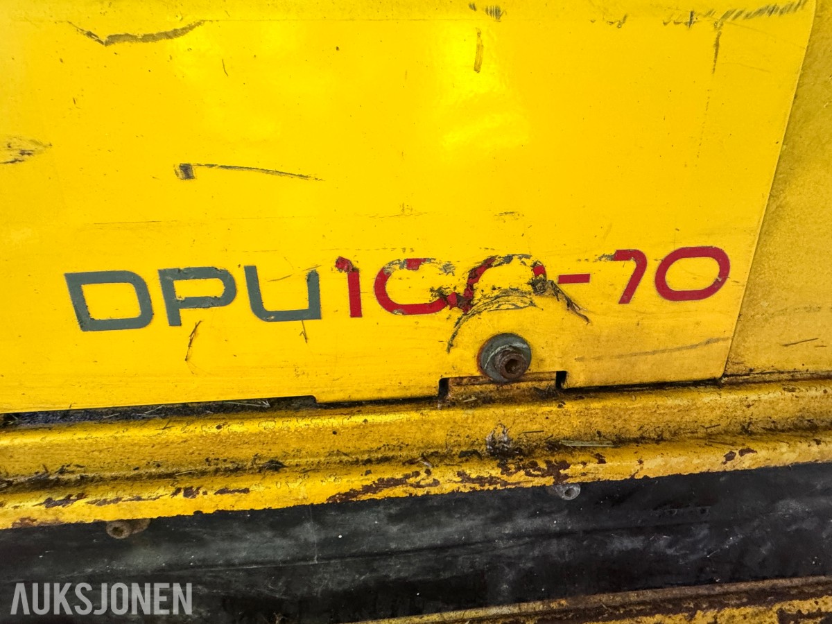 Wacker Neuson DPU 100-70 Vibroplate - Reversjerbar - 750 kg