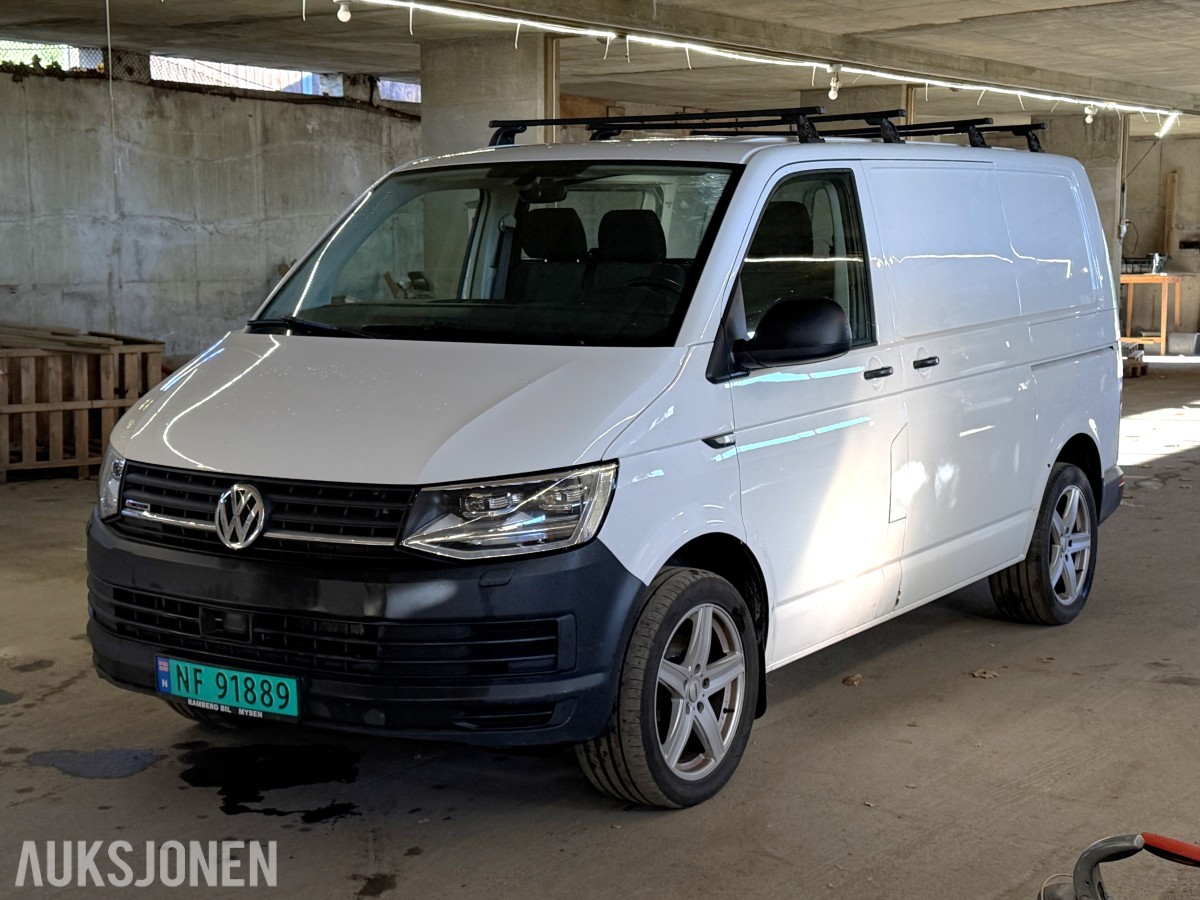 2018 VOLKSWAGEN TRANSPORTER 2,0 TDI 150HK 4MOTION AUTOMAT HENGERFESTE ACC