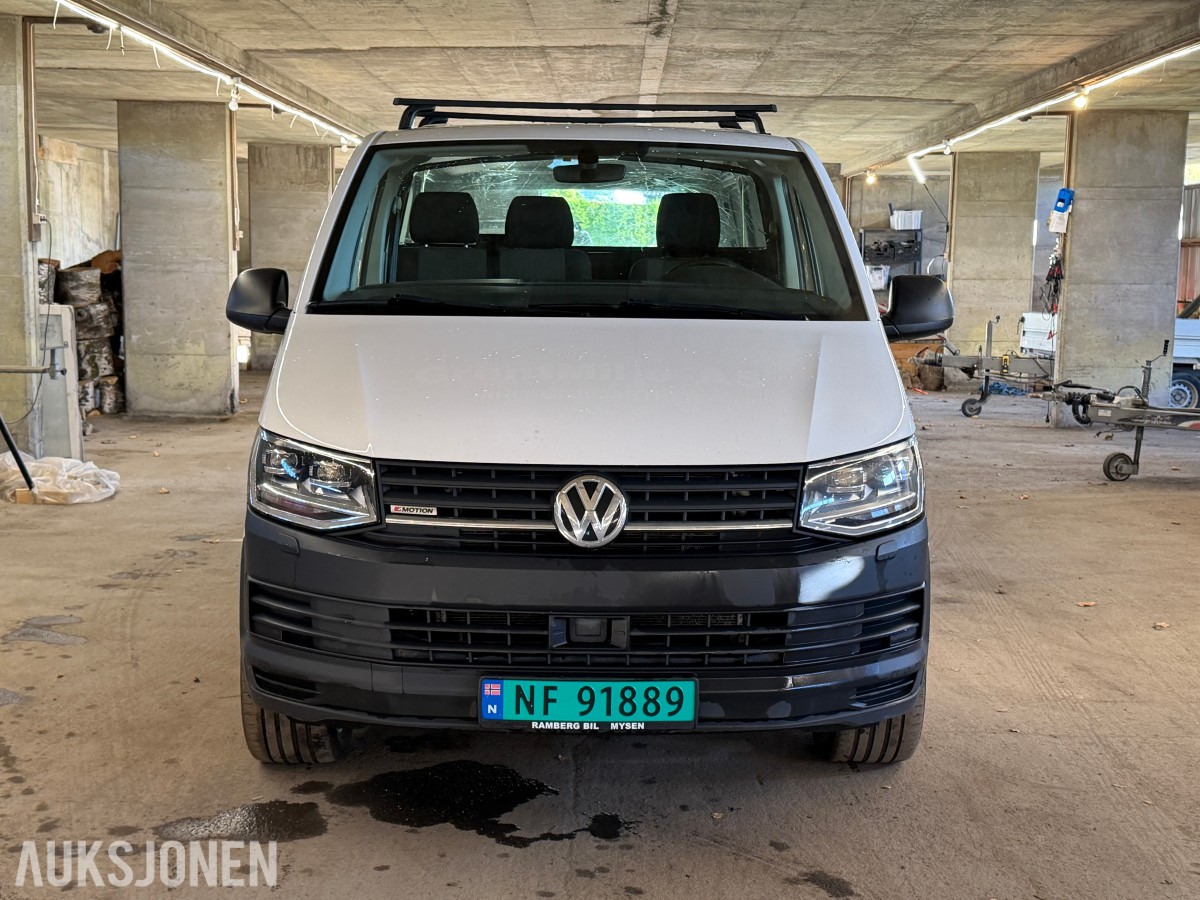 2018 VOLKSWAGEN TRANSPORTER 2,0 TDI 150HK 4MOTION AUTOMAT HENGERFESTE ACC