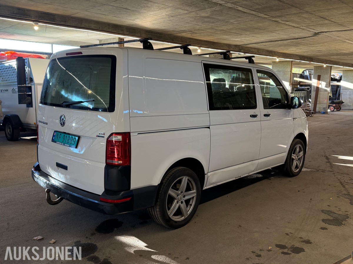 2018 VOLKSWAGEN TRANSPORTER 2,0 TDI 150HK 4MOTION AUTOMAT HENGERFESTE ACC