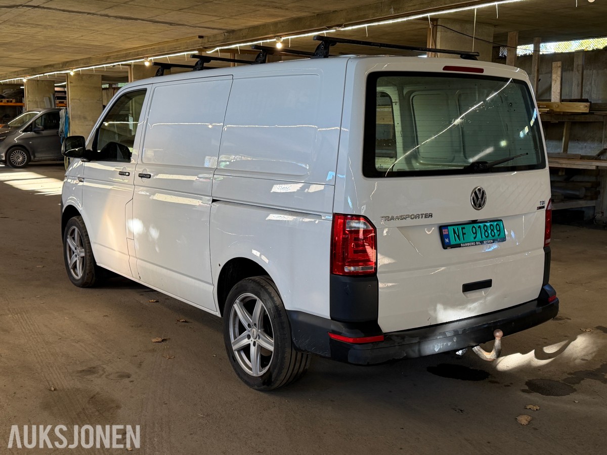 2018 VOLKSWAGEN TRANSPORTER 2,0 TDI 150HK 4MOTION AUTOMAT HENGERFESTE ACC