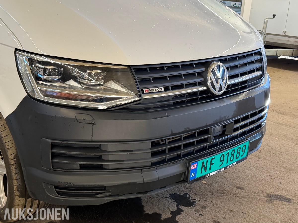 2018 VOLKSWAGEN TRANSPORTER 2,0 TDI 150HK 4MOTION AUTOMAT HENGERFESTE ACC