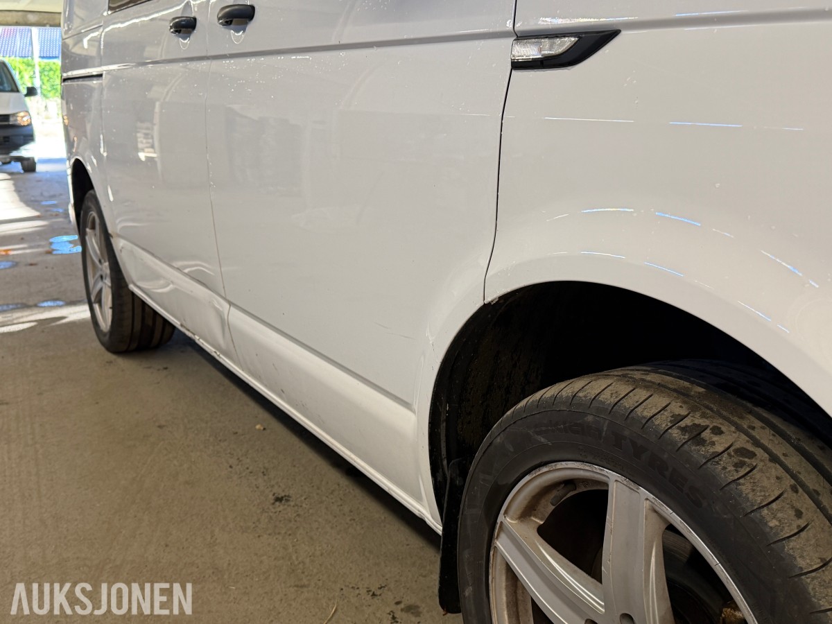 2018 VOLKSWAGEN TRANSPORTER 2,0 TDI 150HK 4MOTION AUTOMAT HENGERFESTE ACC