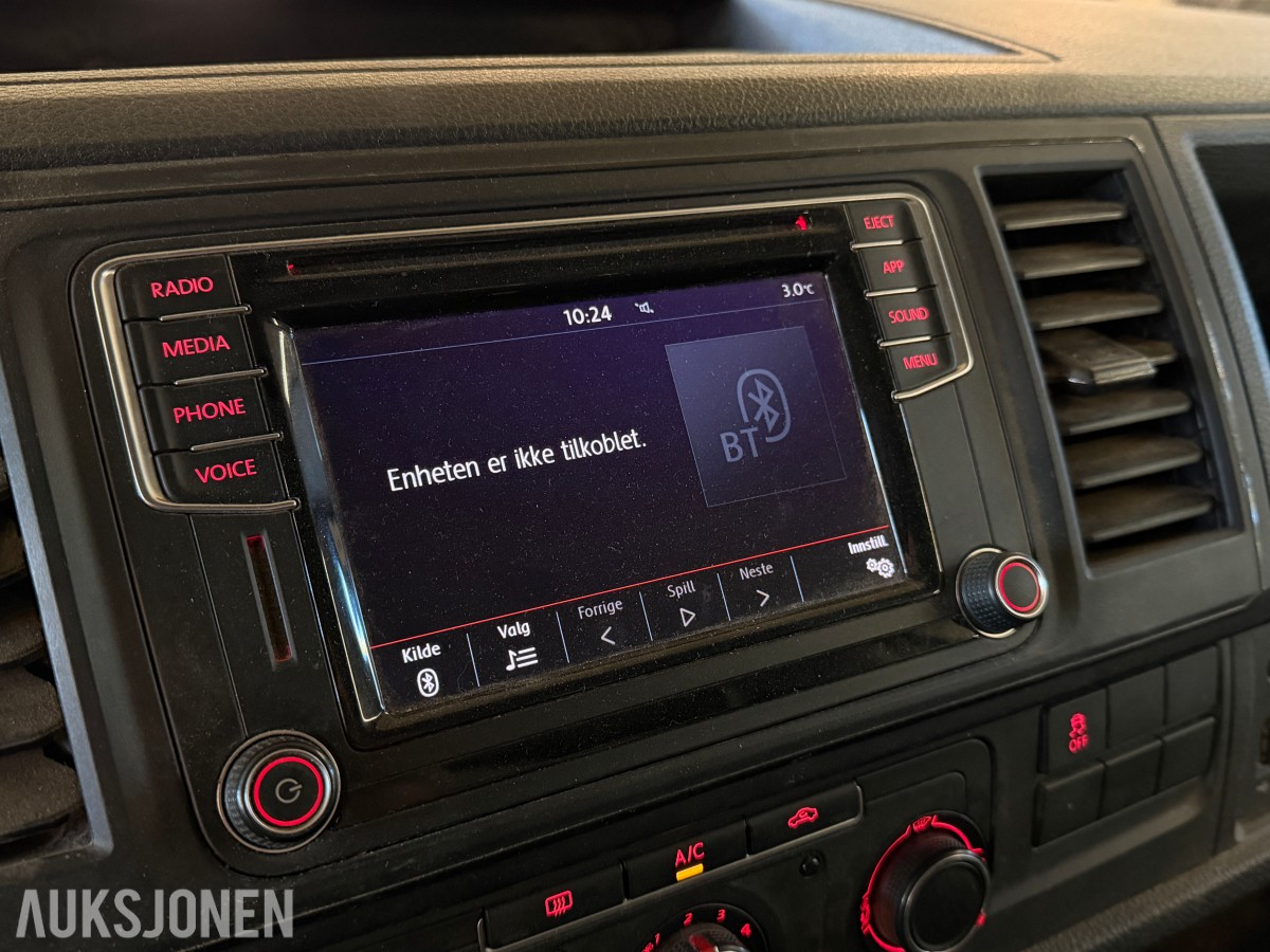 2018 VOLKSWAGEN TRANSPORTER 2,0 TDI 150HK 4MOTION AUTOMAT HENGERFESTE ACC