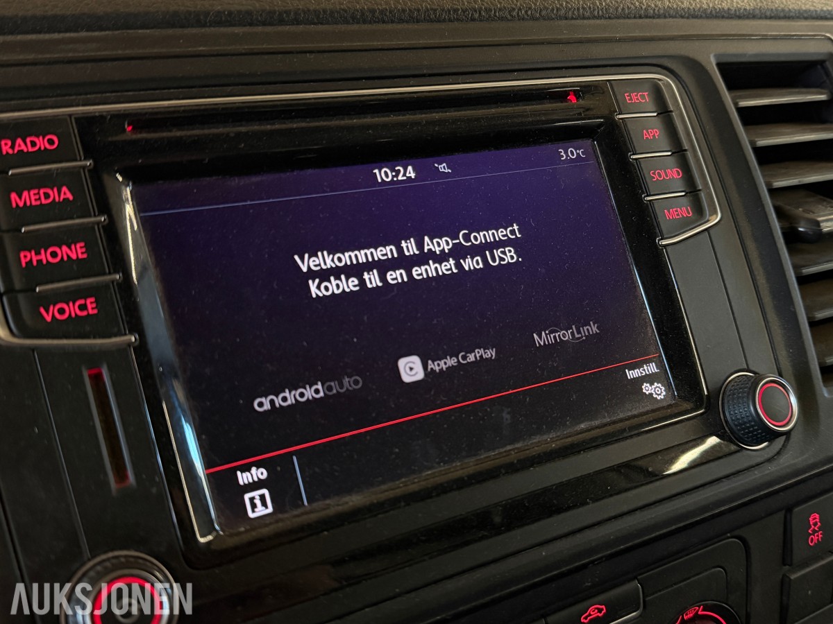 2018 VOLKSWAGEN TRANSPORTER 2,0 TDI 150HK 4MOTION AUTOMAT HENGERFESTE ACC