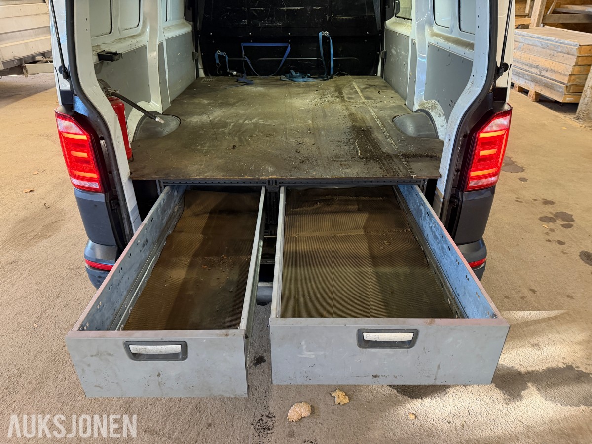 2018 VOLKSWAGEN TRANSPORTER 2,0 TDI 150HK 4MOTION AUTOMAT HENGERFESTE ACC