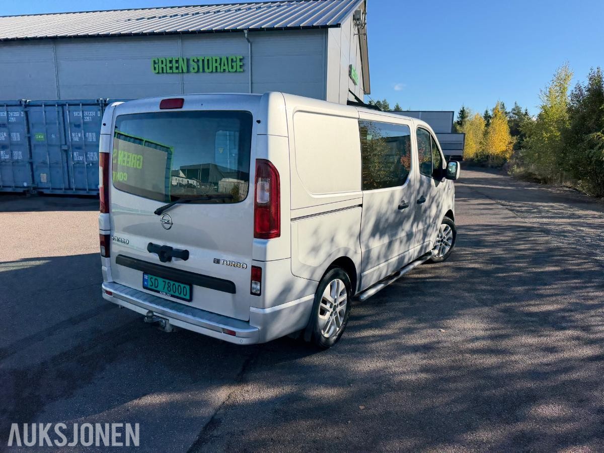 2015 OPEL VIVARO 1,6D 120HK,EU-OK 5-2027,2xSKYVEDØRER, 183000KM