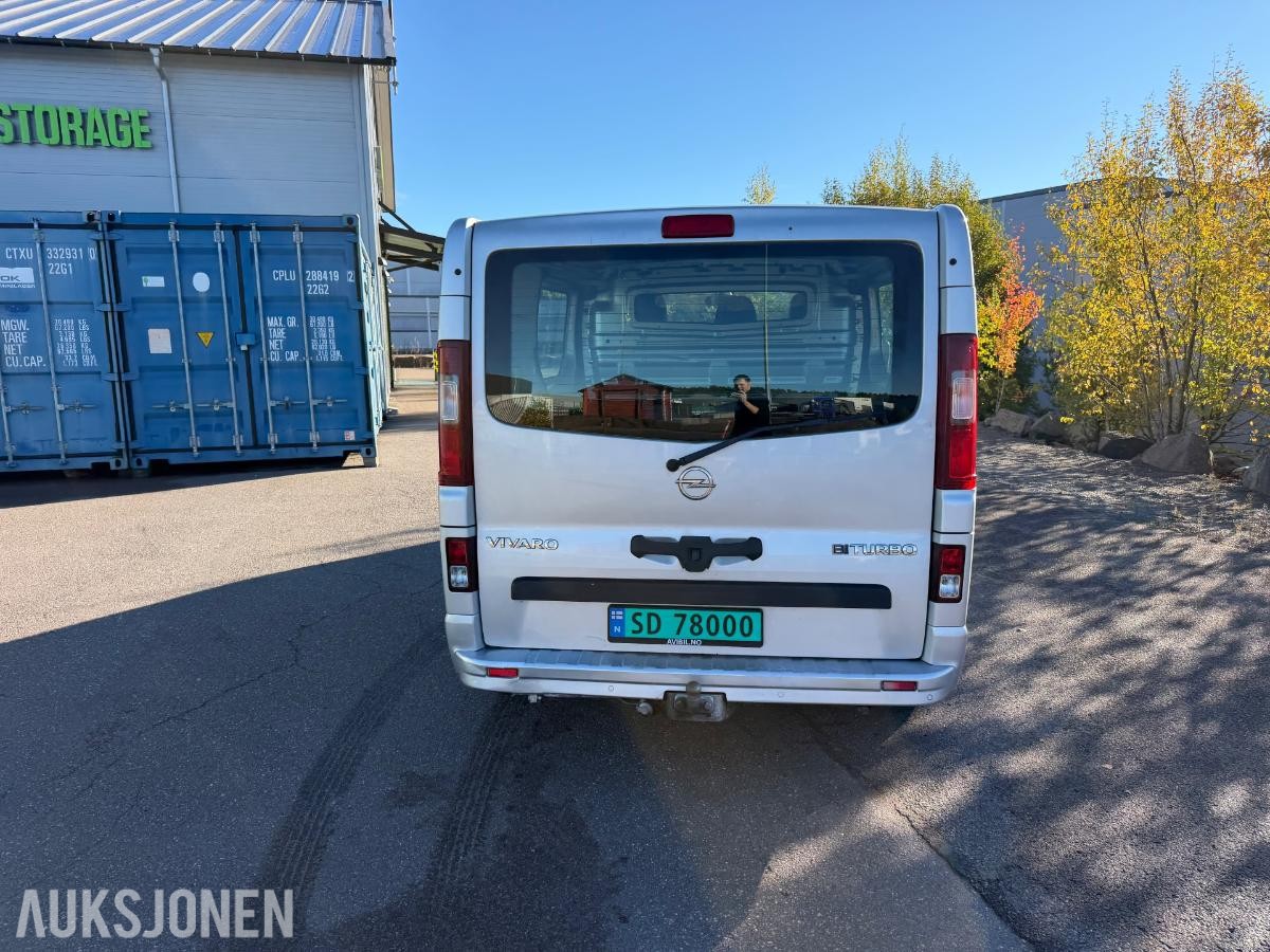 2015 OPEL VIVARO 1,6D 120HK,EU-OK 5-2027,2xSKYVEDØRER, 183000KM