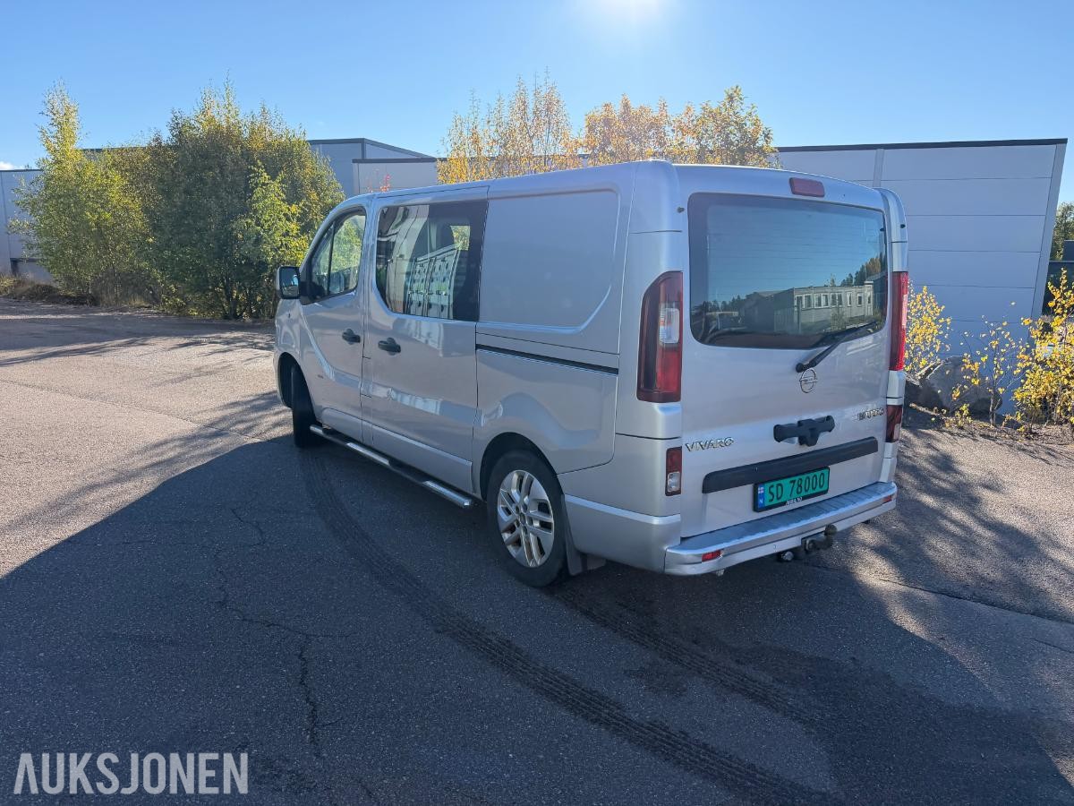 2015 OPEL VIVARO 1,6D 120HK,EU-OK 5-2027,2xSKYVEDØRER, 183000KM