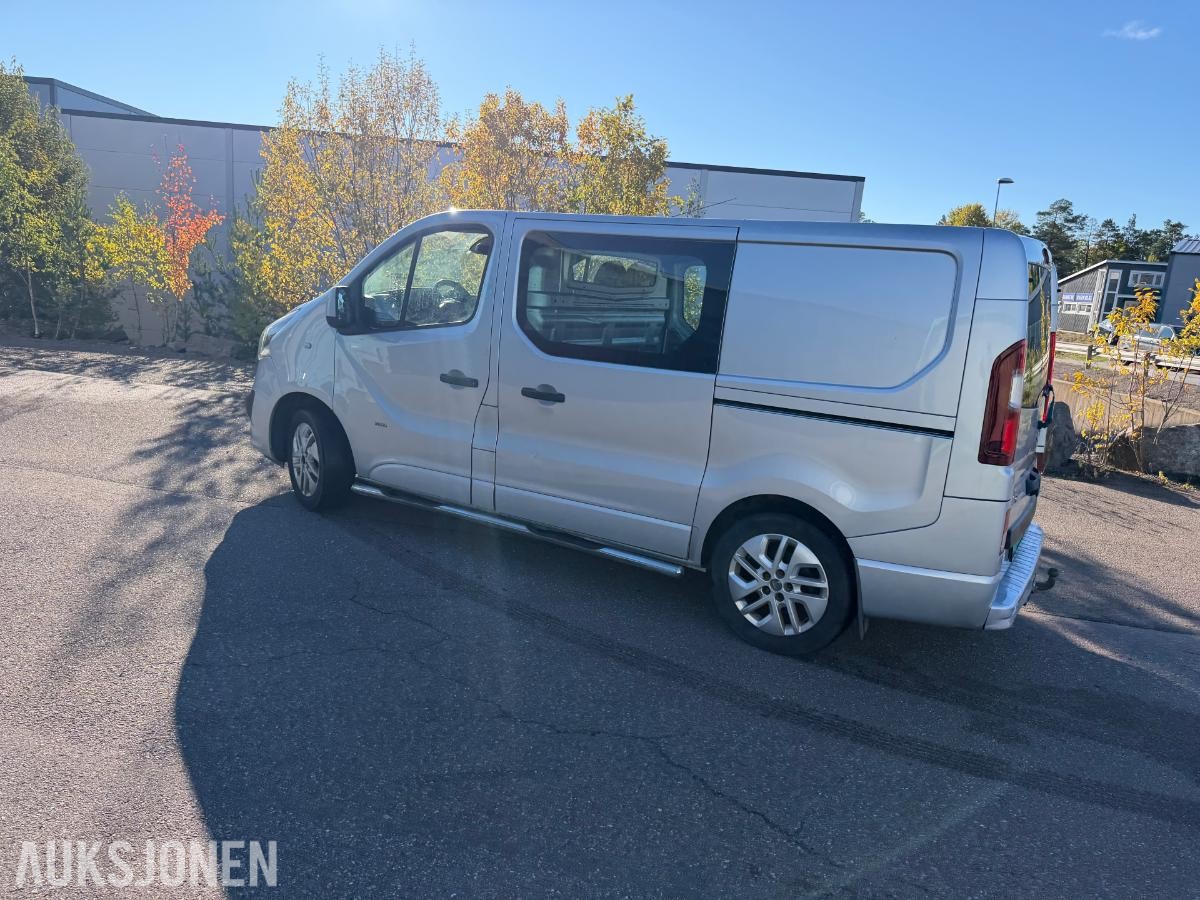 2015 OPEL VIVARO 1,6D 120HK,EU-OK 5-2027,2xSKYVEDØRER, 183000KM