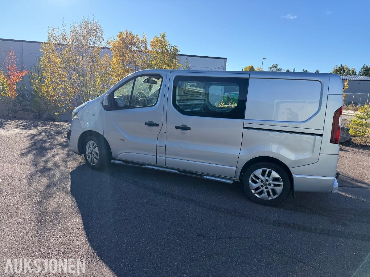 2015 OPEL VIVARO 1,6D 120HK,EU-OK 5-2027,2xSKYVEDØRER, 183000KM