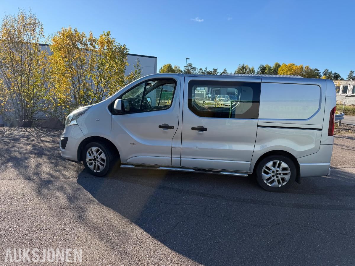 2015 OPEL VIVARO 1,6D 120HK,EU-OK 5-2027,2xSKYVEDØRER, 183000KM