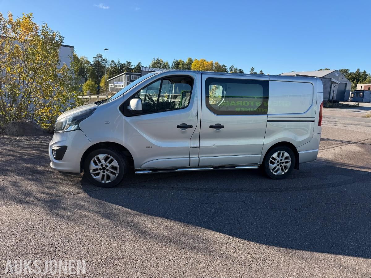 2015 OPEL VIVARO 1,6D 120HK,EU-OK 5-2027,2xSKYVEDØRER, 183000KM