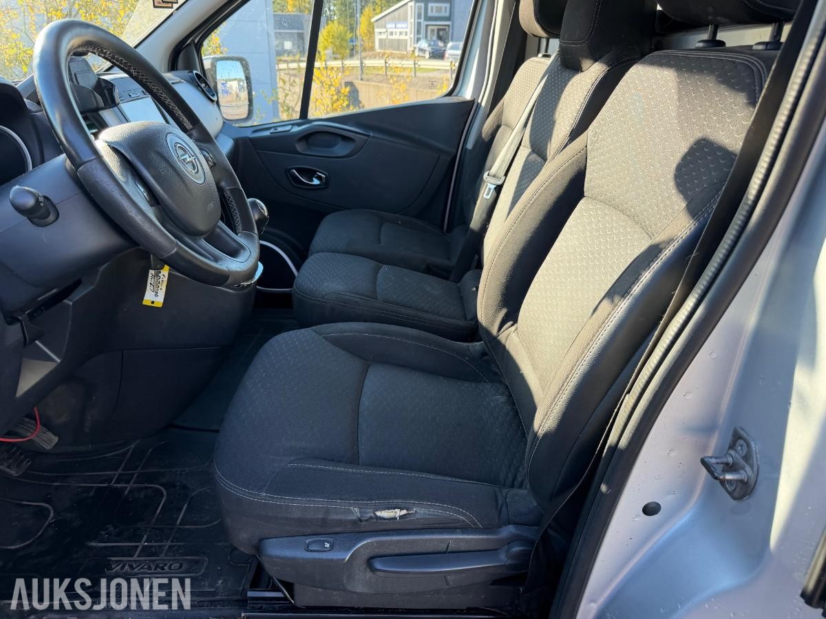 2015 OPEL VIVARO 1,6D 120HK,EU-OK 5-2027,2xSKYVEDØRER, 183000KM