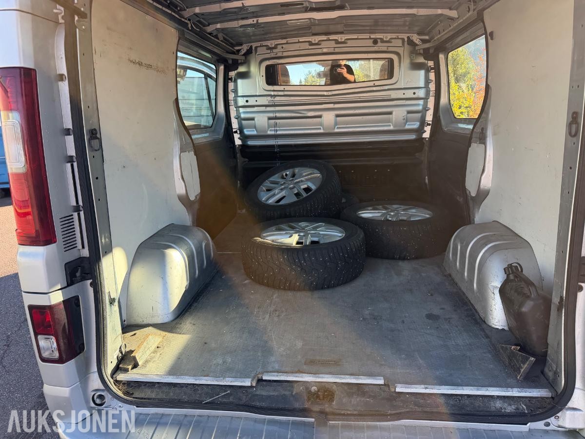 2015 OPEL VIVARO 1,6D 120HK,EU-OK 5-2027,2xSKYVEDØRER, 183000KM