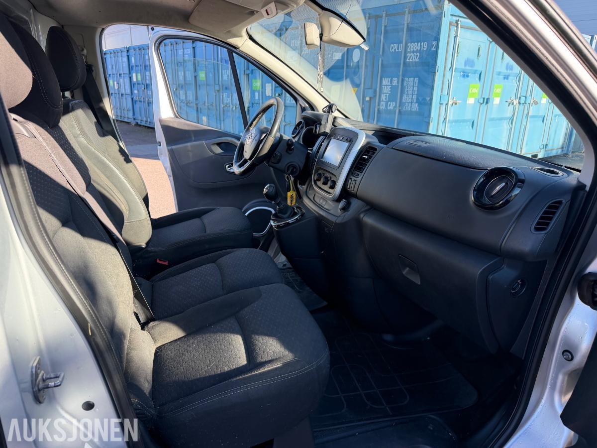 2015 OPEL VIVARO 1,6D 120HK,EU-OK 5-2027,2xSKYVEDØRER, 183000KM