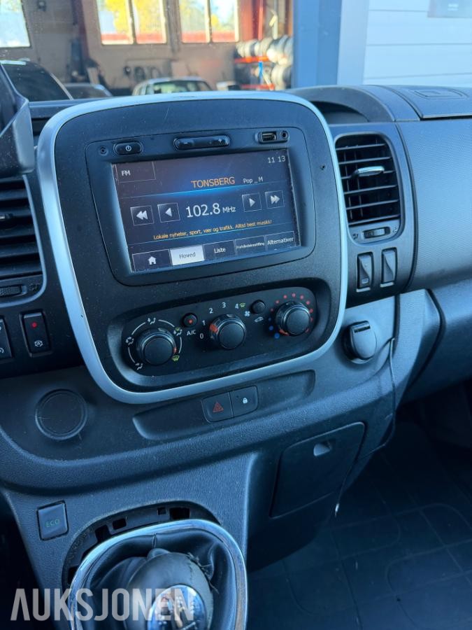 2015 OPEL VIVARO 1,6D 120HK,EU-OK 5-2027,2xSKYVEDØRER, 183000KM